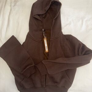 SKIMS Brown Hoodie